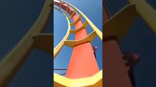 Most 😱 Dangerous Roller Coaster Ride At Imagica Theme Park shorts shortsvideo unscriptedwithkadir [upl. by Anaibaf]