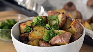 OVEN ROASTED POTATOES  How To Make Roasted Potatoes  SyS [upl. by Nadabas]