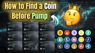 Find 100 Crypto Pumps  How to find next coin to pump in Crypto [upl. by Malkah]