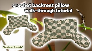 Backrest Pillow Tutorial  Walkthrough  beginners friendly [upl. by Neelram]