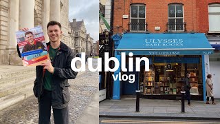 a literary tour of dublin 🇮🇪 book shopping in a writers paradise [upl. by Nrubloc]