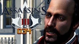 ASSASSINS CREED 3 034 Das Attentat auf William Johnson LETS PLAY 1080p DEUTSCH [upl. by Bilow]