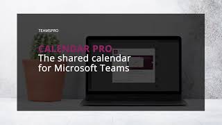 The Shared Calendar for Microsoft Teams Organize Schedule and Share Stress free [upl. by Necyrb134]