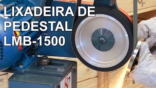 NESSIN  Lixadeira LMB1500 para acabamento manual [upl. by Hasseman613]