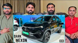 New Tata Nexon DARK Edition 2024 Better Than Maruti Suzuki Brezza and XUV 400 Tata pakistanreaction [upl. by Rothwell]