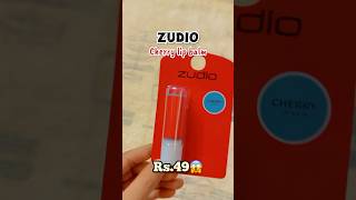 Zudio lip balm in only Rs49😱 zudio lipbalm ytshorts [upl. by Medea]