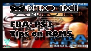 FBA Emulator for PS3 How to find the ROMS [upl. by Ardekal]