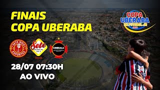 AO VIVO E COM IMAGENS COPA UBERABA DE FUTEBOL JR  FINAIS  UBERABA MG  2807 [upl. by Ayardna]