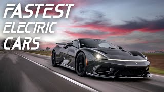 TOP 10 FASTEST ELECTRIC CARS 2023  2024 [upl. by Tarrsus775]