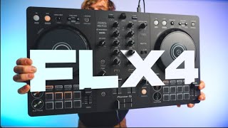 Pioneer DJ controller DDJ FLX4 unboxing By Team VS audio solutions DJMACK Vikash Nagar Dehradun UK [upl. by Okiron600]