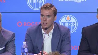 McDavid It’s the fans that make it what it is special to be in Edmonton [upl. by Gnas]