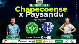 CHAPECOENSE 1X2 PAYSANDU  12º RODADA  BRASILEIRÃO SÉRIE B  23062024 [upl. by Intisar]