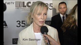 Kim Basinger at the LAST CHANCE for Animals [upl. by Ocirderf]