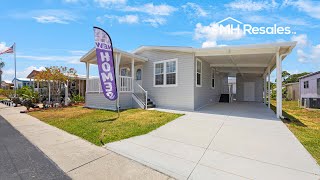 New 2023 Jacobsen Manufactured Home 2 Bed 2 Bath Covered Porch Dog Friendly La Plaza Clearwater FL [upl. by Mayrim]