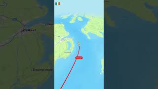 Cruise trip from Dublin to GlasgowUK 🚢 🇮🇪🇬🇧 Part8travelroutes travelboast map worldtour [upl. by Lottie]