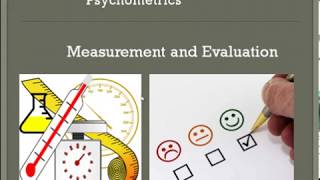 Psychometrics 1 Measurement and Evaluation [upl. by Ysus607]