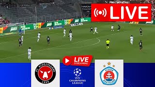 LIVE🔴 Midtjylland vs Slovan Bratislava ⚽Live kamp i dag🎬 [upl. by Halette785]