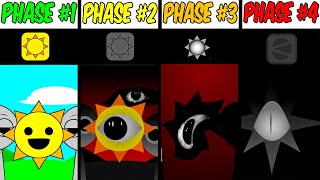 Phase 1 VS Phase 2 VS Phase 3 VS Phase 4 in Incredibox Sprunki [upl. by Ilah]