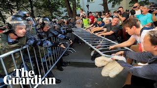 Moscow police detain hundreds over election protests [upl. by Aniuqal903]