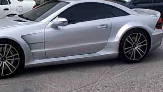 Mercedes SL65 Black Series Sports Exhaust by QuickSilver and German Motoring [upl. by Notnirt]