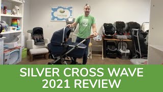 Silver Cross Wave Stroller 2021  Live Review  Best Strollers  Magic Beans [upl. by Aihsile]