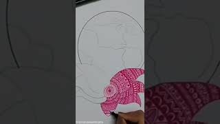 How To Draw Beautiful Earth Drawing Easy Art For Kids  Step By Step Full Tutorial [upl. by Anilad515]