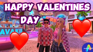 Valentines day special🥰🥰🥰💝 Avakin Life Gameplay in hindi [upl. by Arracat490]