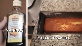 Pastel de vainillaLas recetas de Sebastián [upl. by Mohorva]