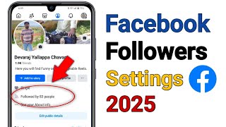 How to activate followers option on your facebook  How to turn on facebook followers option [upl. by Norha]