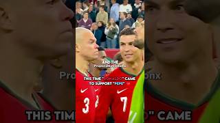 Ronaldo Has Massive Respect For Pepe shorts [upl. by Yalahs]