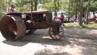 Baraboo 2012 Wallis Cub Wisconsin Rumely E tractors [upl. by Elspet208]