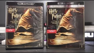 Harry Potter and the Sorcerers Stone 4K BluRay Review [upl. by Lehplar]