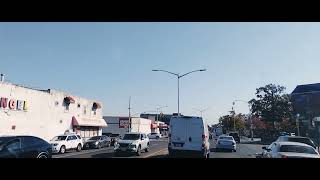 Driving on Jamaica Ave from 177th stJamaica to Jericho Tpke Queens Village Queens [upl. by Darken]