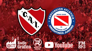 INDEPENDIENTE  ARGENTINOS JRS I EN VIVO I FECHA N° 8 I COPA DE LA LIGA PROFESIONAL I AFA [upl. by Mortimer602]