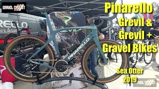 Pinarello Grevil amp Grevil  Gravel Bikes  Italian Stylin SOC 2019 [upl. by Nadabas]