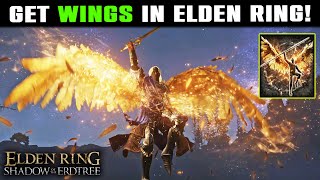 Get WINGS ASH OF WAR ASPECTS OF THE CRUCIBLE WINGS Location amp Showcase  Elden Ring DLC [upl. by Htezil822]