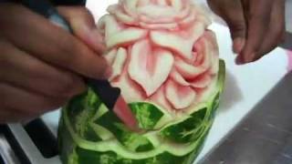 ☆ ARTE MUKIMONO 2 TALLADO DE FRUTAS Con Sandía ☆ Colegio de Chef amp Sommelier ☆ [upl. by Harrison]