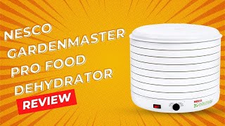 Nesco FD1018A Gardenmaster Pro Food Dehydrator Review [upl. by Anwahs620]