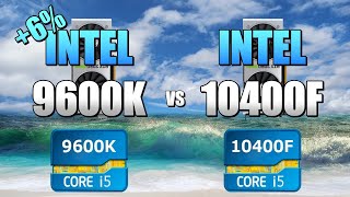 9600K vs 10400F  2060S 💥 CSGO 💥 Fortnite 💥 PUBG 💥 GTAV 💥 Overwatch [upl. by Robison]