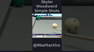 Skyler Woodward 9 Ball Best Shots billiards 9ballpool [upl. by Retxab]