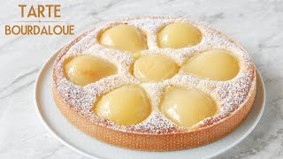 La Meilleure TARTE BOURDALOUE  La Recette facile de la Tarte Poire et Crème dAmande [upl. by Lacagnia]