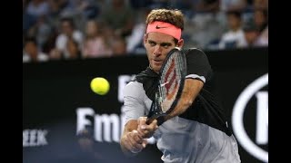 Del Potro vs Tiafoe  Australian Open 2018 R1 Full Match [upl. by Lorola]