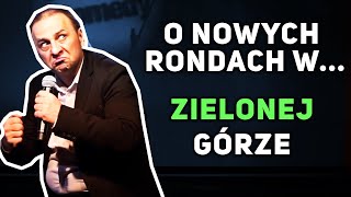 HALAMA STANDUP  O nowych rondach w Zielonej Górze NOC KOMEDII 2015 [upl. by Maxa]