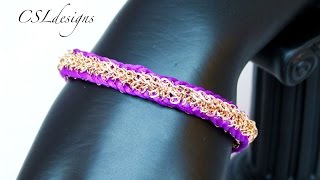 Half round chain kumihimo braid [upl. by Beatrice183]