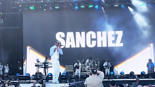 Sanchez live Performance at Reggae Land in Milton Keynes UK 2024 [upl. by Guibert]