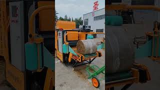 Effortless Silage Packing with the Automatic Baler and Wrapper [upl. by Araas922]