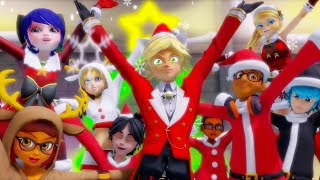 Miraculous Ladybug Bells Bows Gifts Trees Christmas special [upl. by Eiramlatsyrk]