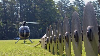 Unbelievable Aerial Helicopter Tree Sawing  Precision in Action [upl. by Sathrum]