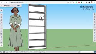 Modellera en bokhylla i SketchUp för skolor [upl. by Sheline]