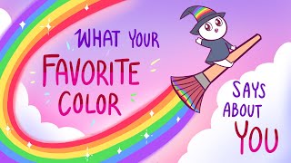 What Your Favorite Color Says About You 🌈🎨🖌️ [upl. by Gnehc]